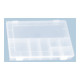 Hünersdorff Sort-kasten PP-CLASSIC, 8 Fächer 225x335x55 mm, transparent-2