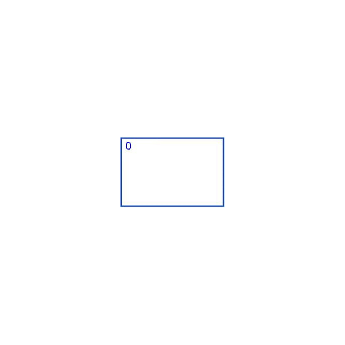 Hünersdorff Sort-kasten PP-PREMIUM, 0 Einsatzboxen mit Tragegriff, blau, 225x335x55 mm