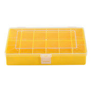 Hünersdorff Sort-kasten PS-COMPACT, 12 Fächer 170x250x46 mm, gelb-2