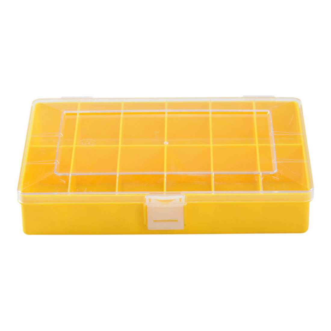 Hünersdorff Sort-kasten PS-COMPACT, 12 Fächer 170x250x46 mm, gelb
