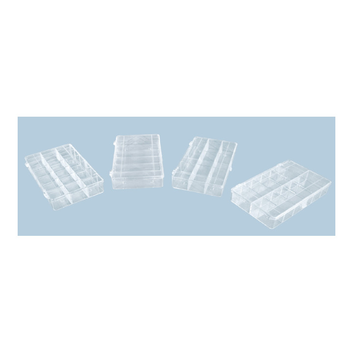 Hünersdorff Sort-kasten PS-MINI, 6 Fächer 120x210x36 mm