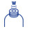 Hünersdorff Spenderflasche rund LD-PE-4