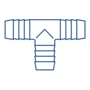 Hünersdorff T-Schlauchverbinder HDPE-4