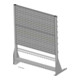 Hünersdorff Tisch-Standregal unbestückt pulverbeschichtet lichtgrau, 1030x1250mm-1