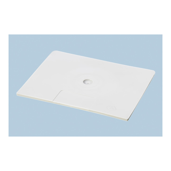 Hünersdorff Trennsteg für Sichtboxen PP Gr.3+3/L grau, groß, 140 x 105 mm
