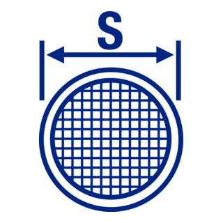 Hünersdorff Universaltrichter HD-PE, mit Sieb, mit Griff