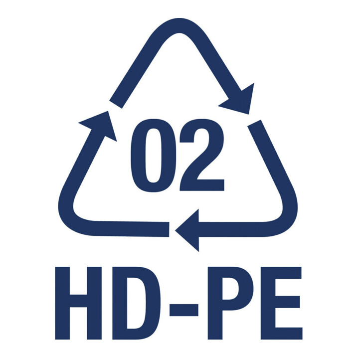 Hünersdorff Wasserkanister ECO 22 L mir Rohr, HD-PE natur, mit blauem Zubehör