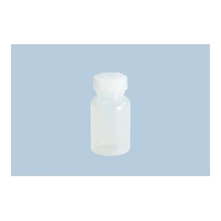 Hünersdorff Weithalsflasche 50 ml, LD-PE naturfarben, rund