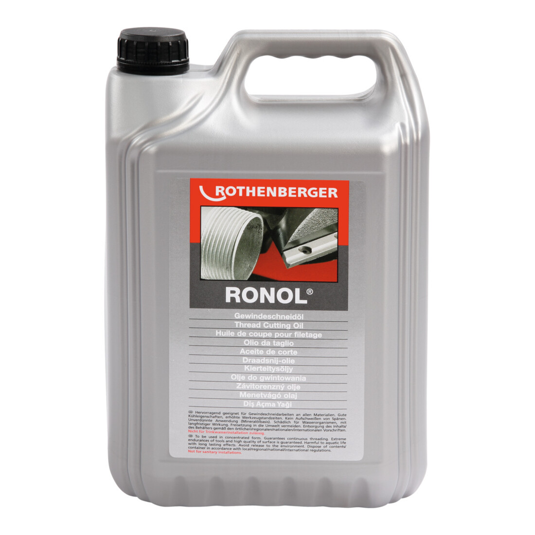 Huile de T. de filets haute performance RONOL® 5 l bidon ROTHENBERGER
