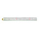 HULTAFORS Metro pieghevole in plastica bianco, L=1 m-1