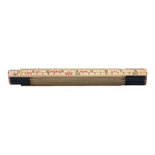 HULTAFORS Règle à segments bouleau 2 m x 17 mm naturel Pouces/mm