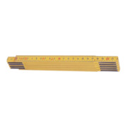 HULTAFORS Règle pliante hêtre 2 m x 17 mm jaune