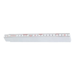 HULTAFORS Règle pliante plastique 2 m x 15 mm blanc