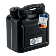 Hünersdorff Bidon de carburant Standard 5L noir HD-PE