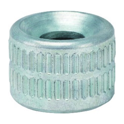 Hünersdorff Embout creux/universel M 10 x1i acier galvanisé, diamètre 12 mm H 8 mm pour raccord H/K