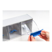 Hünersdorff MultiStore Verrou n° 3 plastique résistant aux chocs gris clair L601xP198xH238 mm