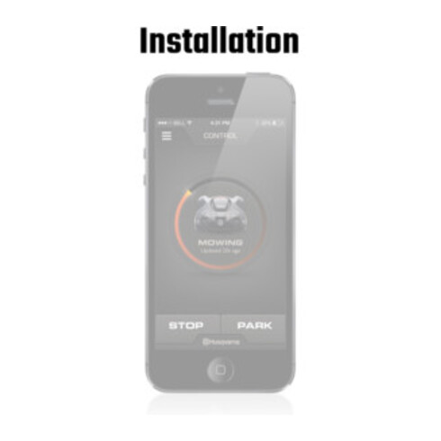 Husqvarna Automower Connect Installation