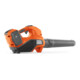 Husqvarna Blasgerät 120iB mit Akku 36V/4Ah und Ladegerät QC80-4