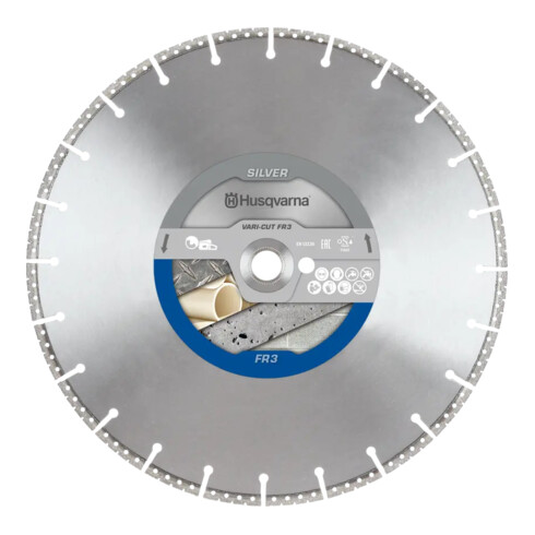 Husqvarna Diamanttrennscheibe VARI-CUT™ FR3, 400 mm, 25,4/20 (574854101)