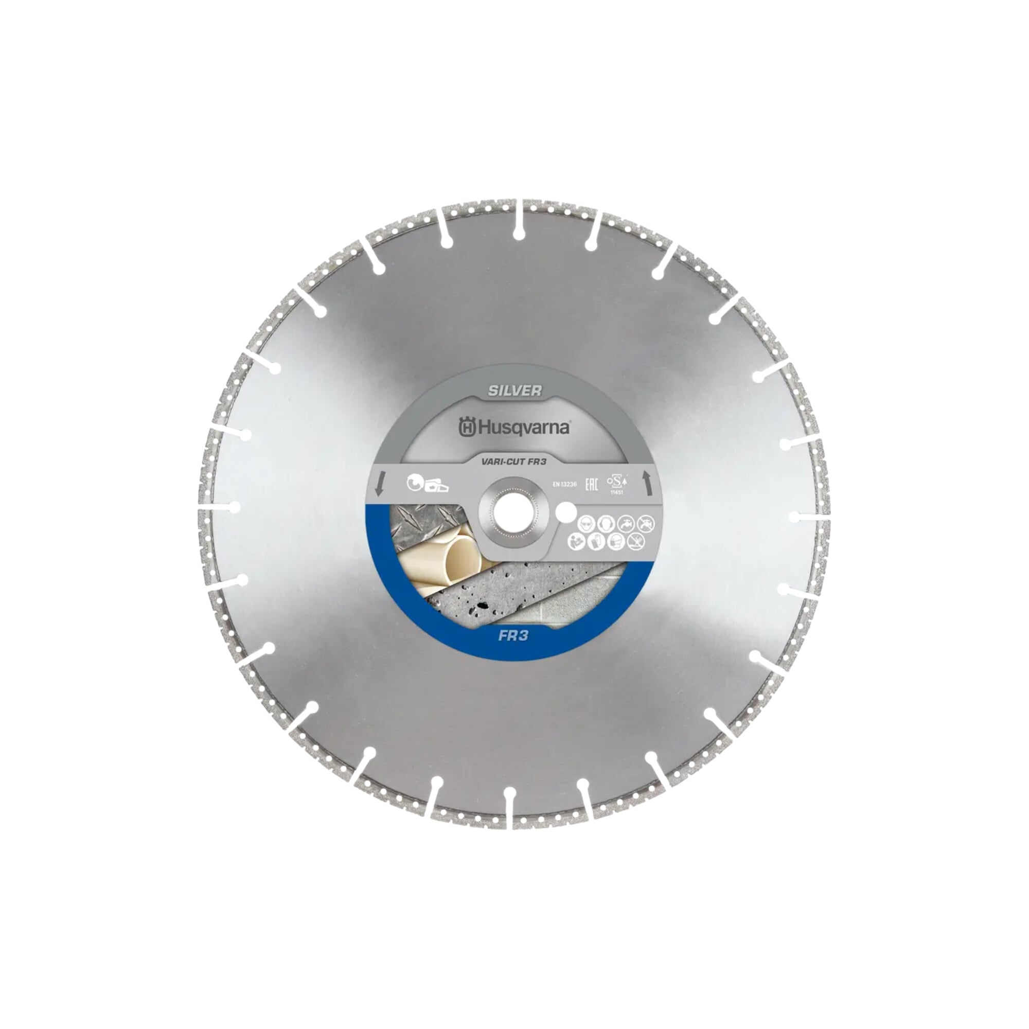 Husqvarna Diamanttrennscheibe VARI-CUT FR3, 400 mm, 25,4/20 (574854101) ; Husqvarna Construction