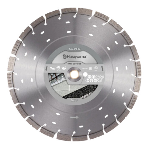 Husqvarna Diamanttrennscheibe VARI-CUT™ S 65-450 mm, 12 mm, 25.4 mm (534977050)