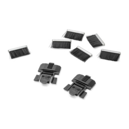 Husqvarna Radbürstensatz für Automower 305 inklusive 6 Bürsten und 2 Halter