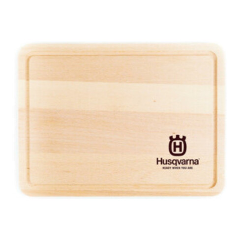 Husqvarna Schneidebrett mit Saftrille klein