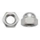Hutmutter DIN 917 M 6 x 1 Messing blank