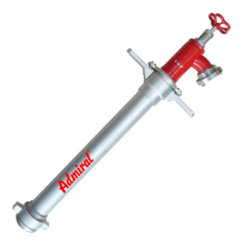 Hydrante sur pied STORZ Alu.DN 80 1xC-sortie,1 vanne ADMIRAL