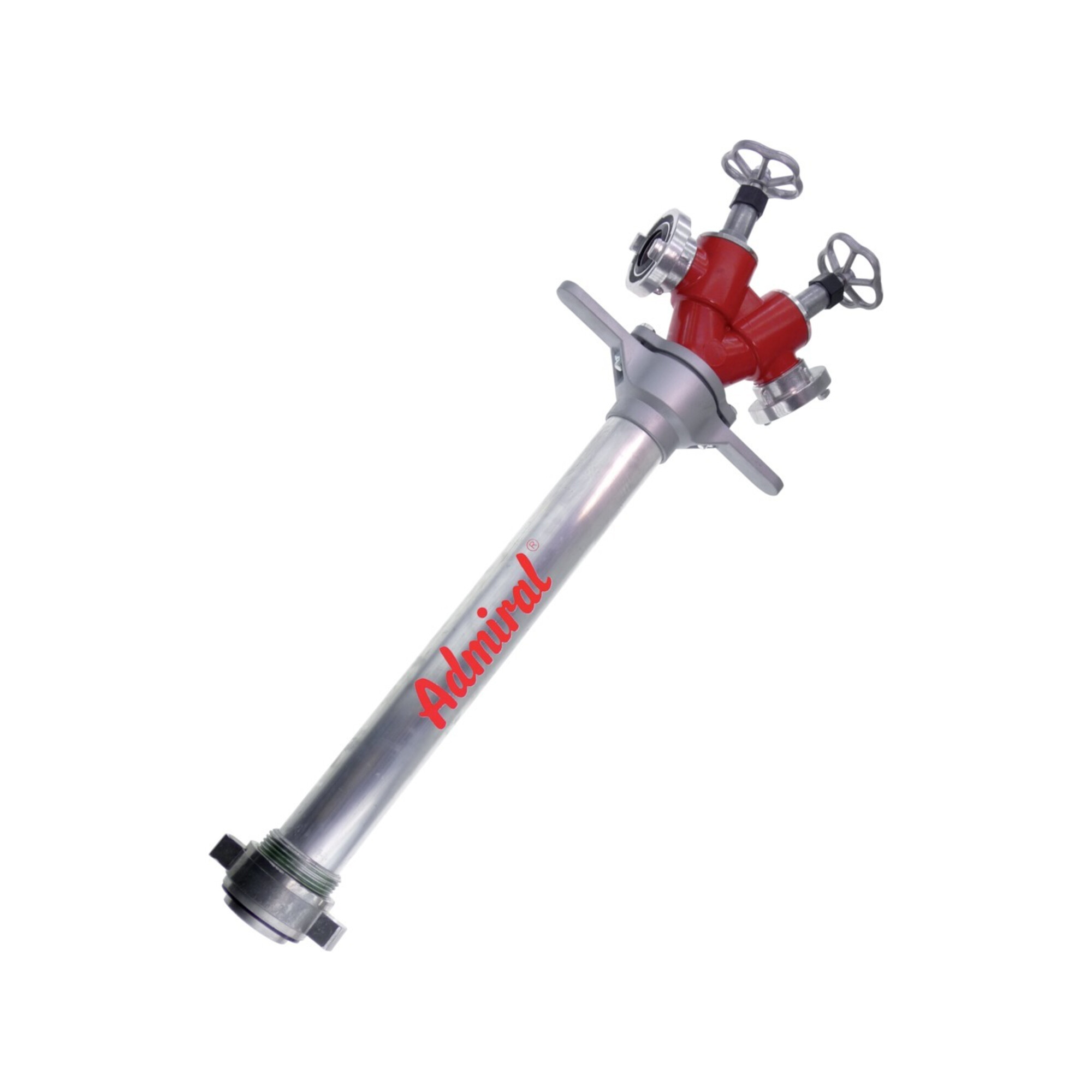 Hydrantenstandrohr STORZ Alu.DN 80 2xC-Abgang,2 Ventile ADMIRAL ; KLOTZ Technics