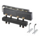 Oventrop Weiche/Verteiler-Kombination HydroFixx DN 20, hydr., m Wärmedämm., f 2 HK-1