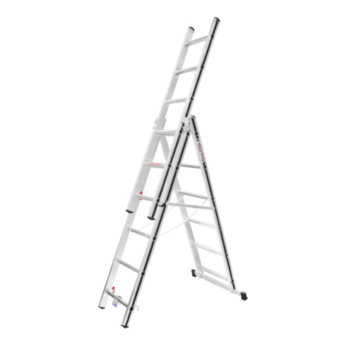 Hymer Alu-Pro, Mehrzweckleiter, dreiteilig