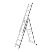 Hymer Alu-Pro, Mehrzweckleiter, dreiteilig