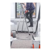 Hymer Alu-Pro Stufenstehleiter mit Plattform einseitig begehbar-2