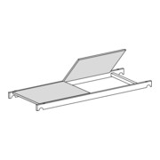 Hymer Bühne mit Durchstiegsklappe, 1,58 m x 0,61 m