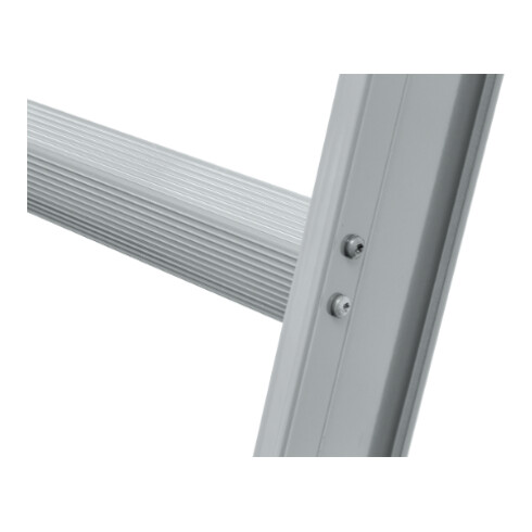 Hymer Dakladder van aluminium, RAL 7016 antraciet gecoat, 10 sporten