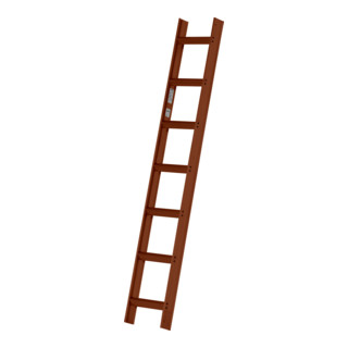 Hymer Dakopbouwladder steenrood