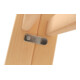 Hymer Dubbele houten ladder, tweezijdig beklimbaar, 2x8 sporten-2