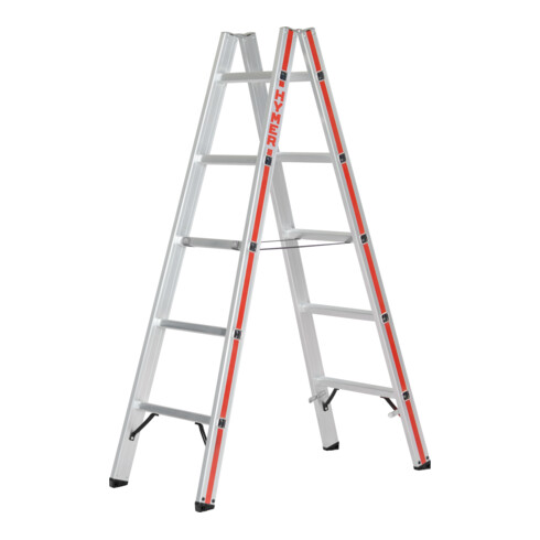 Hymer Dubbele ladder, tweezijdig beklimbaar 6023