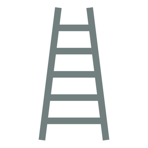 Hymer Dubbele ladder, tweezijdig beklimbaar 6023