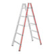 Hymer Dubbele ladder, tweezijdig beklimbaar 4023-2