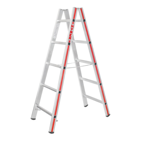Hymer Dubbele ladder, tweezijdig beklimbaar 4023
