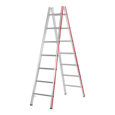 Hymer Dubbele ladder, tweezijdig beklimbaar 4023