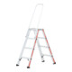 Hymer Dubbele trap met steunbeugel, 2x4 treden