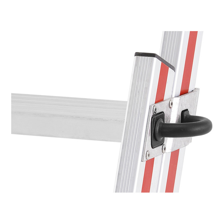Hymer Einhänge-Schiebeleiter, 2x8 Sprossen