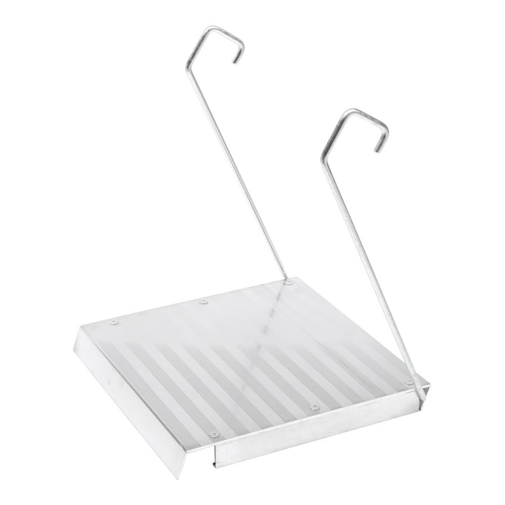 Set Hymer Treppenstehleiter, 2x7 Sprossen + Einhängetritt für Sprossenleitern