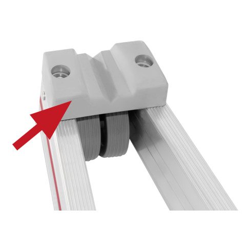 Hymer Ersatzteilset Anlegegummi für Glasreinigerleiter Oberteil