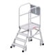 Hymer Escalier de plate-forme mobile, accès unilatéral, 4 marches, hauteur 0,95 m-1