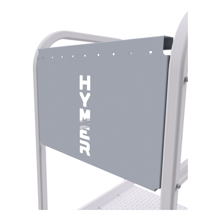 Hymer Escalier de plate-forme mobile, accès unilatéral, 4 marches, hauteur 0,95 m