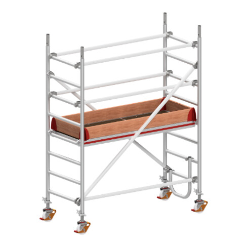 Hymer Fahrgerüst mit Ausleger Comfortaufbau